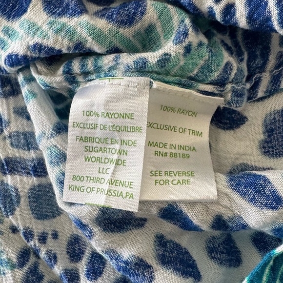 Lilly Pulitzer Kendra Maxi Dress in Brilliant Blue Blue Tang Gang S/M - Picture 6 of 9